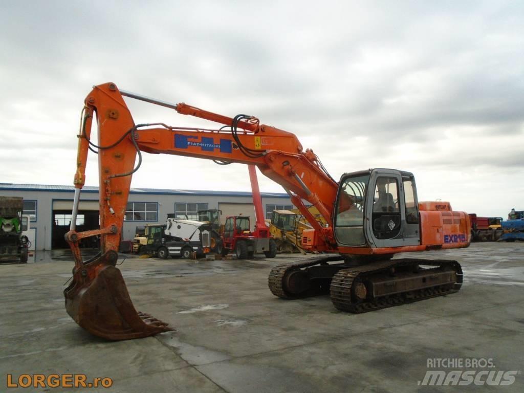 Fiat-Hitachi EX 215 Roomikekskavaatorid