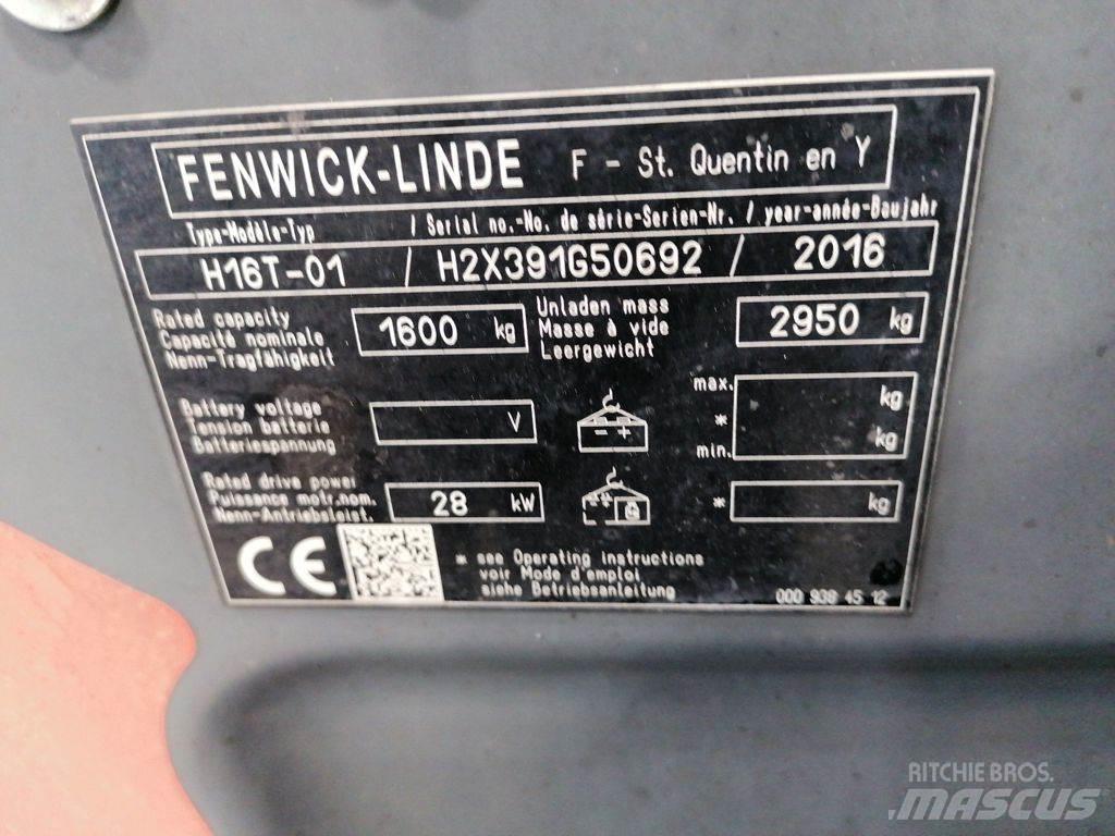 Linde H16T-01 Gaasitõstukid
