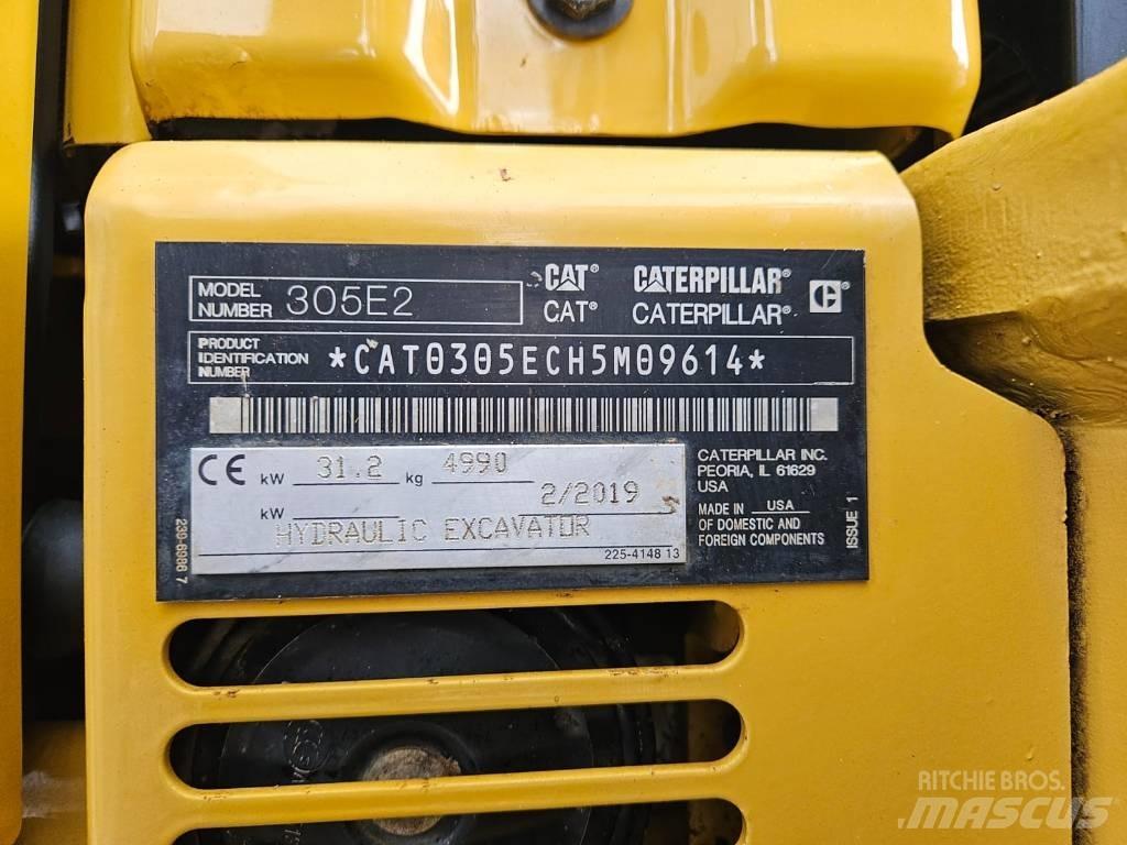 CAT 305 E2 Miniekskavaatorid < 7 t