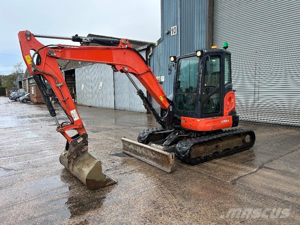 Kubota U 55-4 Miniekskavaatorid < 7 t