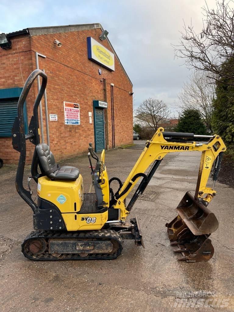 Yanmar SV 08 Miniekskavaatorid < 7 t