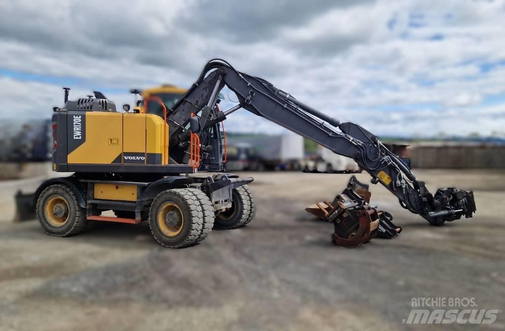 Volvo EWR 170 E Ratasekskavaatorid
