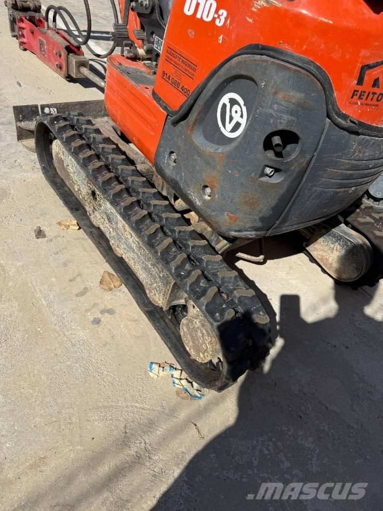 Kubota U 10-3 Miniekskavaatorid < 7 t