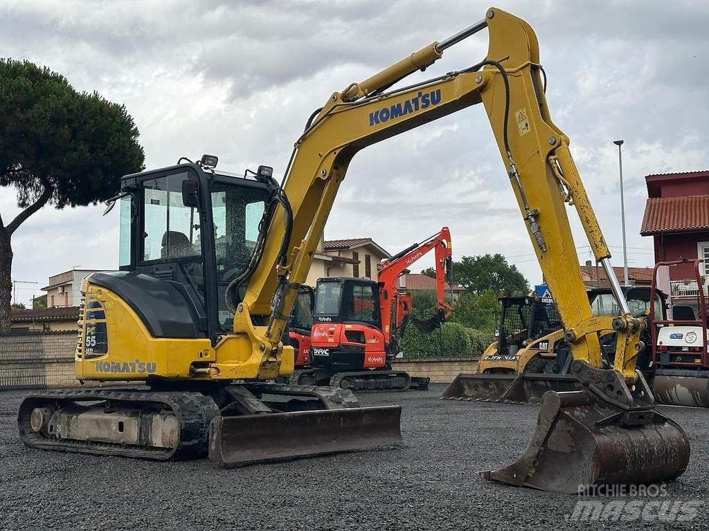 Komatsu PC55-MR3 Miniekskavaatorid < 7 t