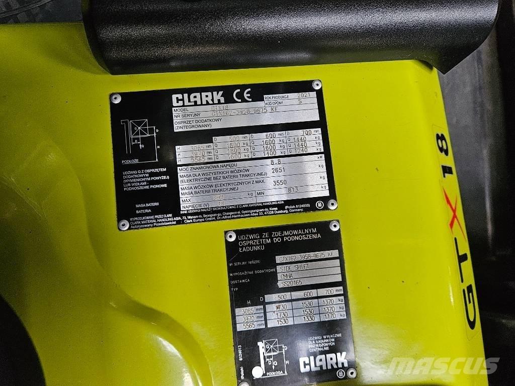 Clark GTX 18 Elektritõstukid