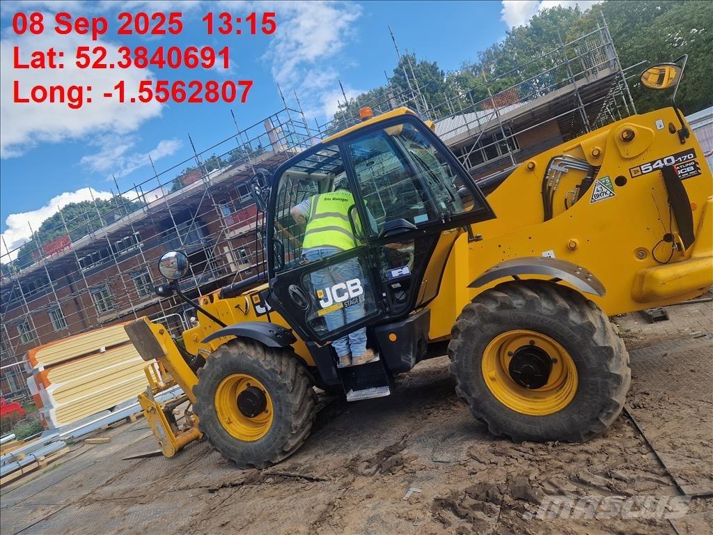 JCB 540-170 Teleskooplaadurid