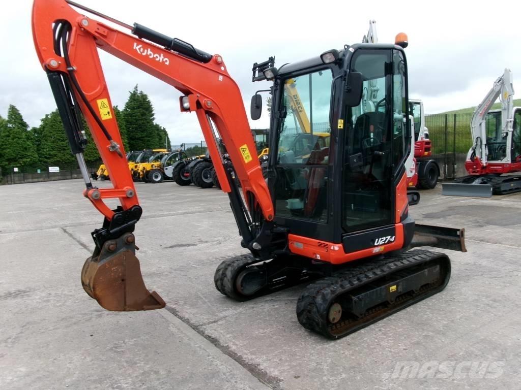 Kubota U27-4 Miniekskavaatorid < 7 t