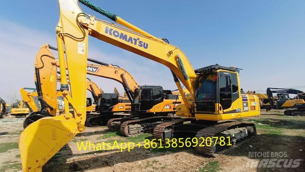 Komatsu PC 200-8 Väikeekskavaatorid 7t-12t
