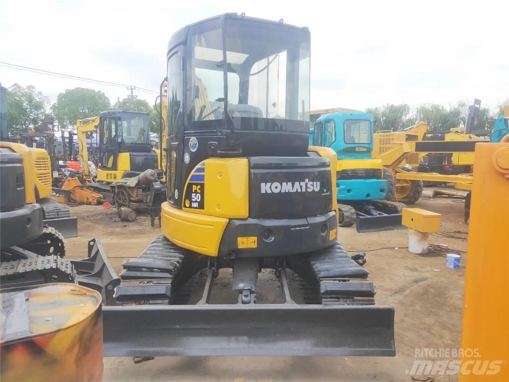 Komatsu PC 50 MR Roomikekskavaatorid
