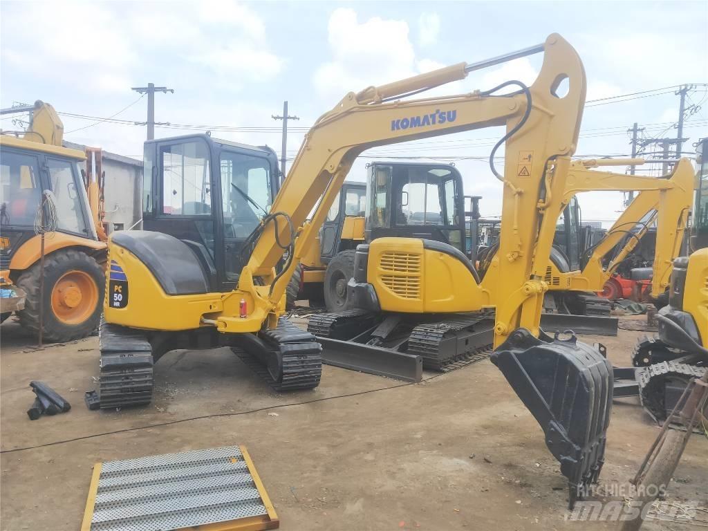 Komatsu PC 50 MR Roomikekskavaatorid