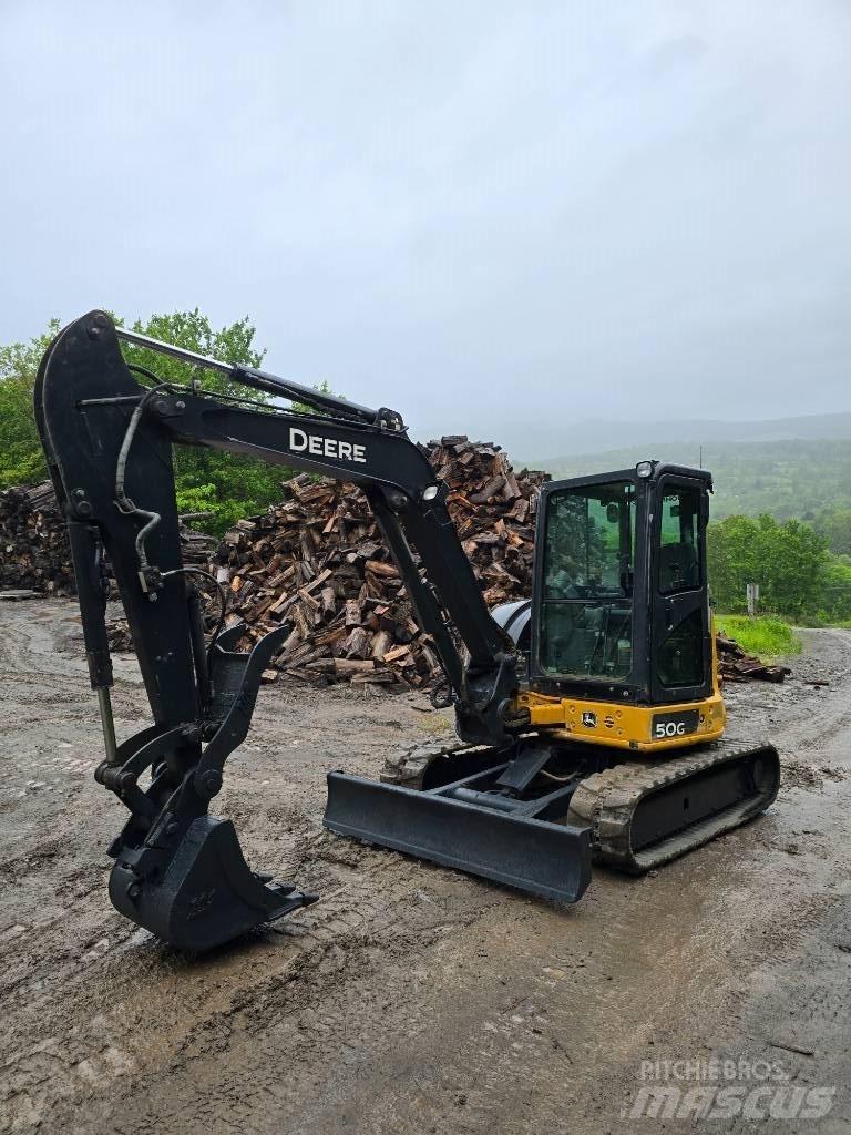 DEERE 50G Miniekskavaatorid < 7 t