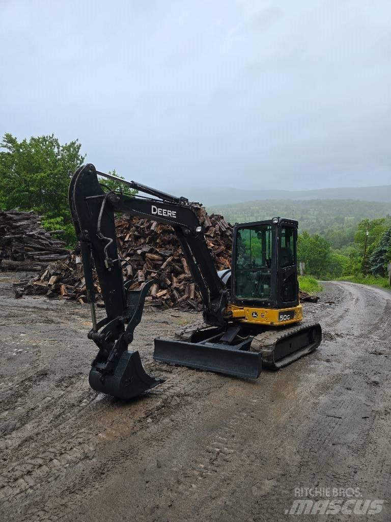 DEERE 50G Miniekskavaatorid < 7 t