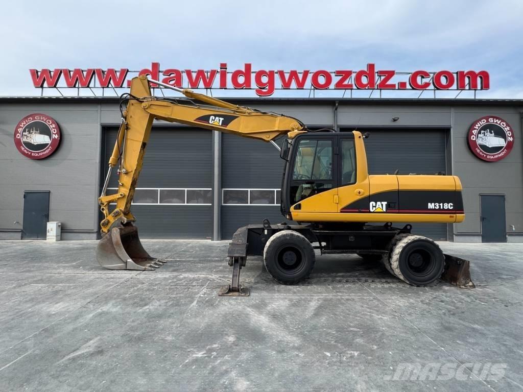 CAT M 318 C Ratasekskavaatorid