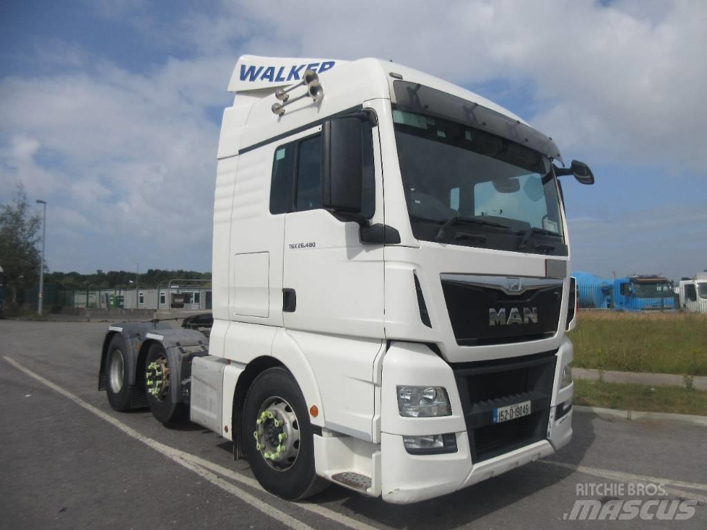 MAN TGX 26.480 Sadulveokid