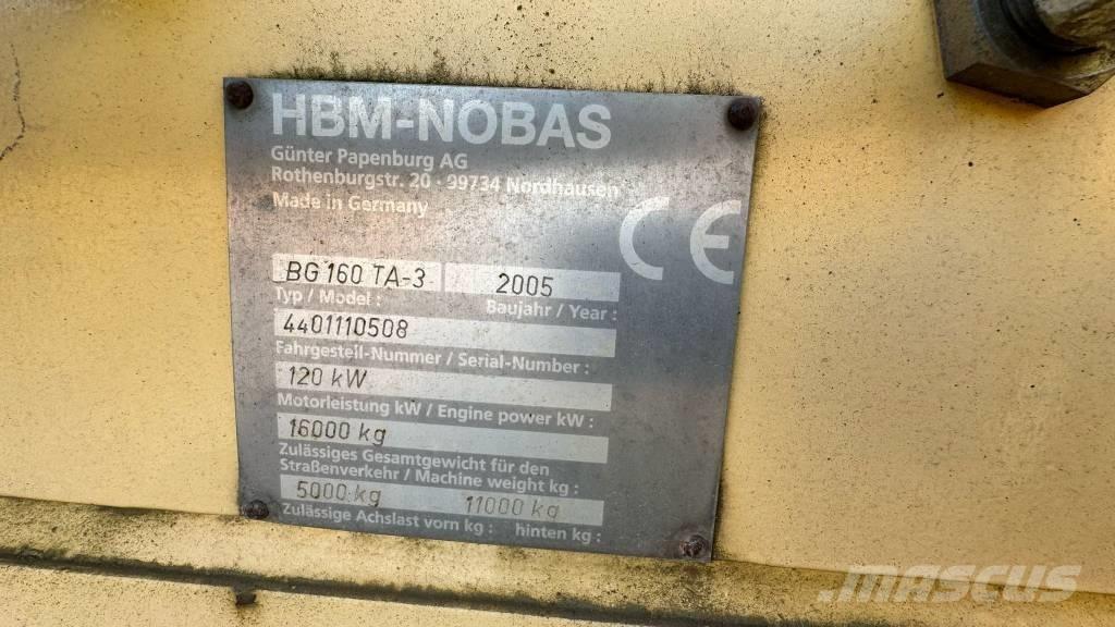 HBM-Nobas GB160TA-3 Greiderid
