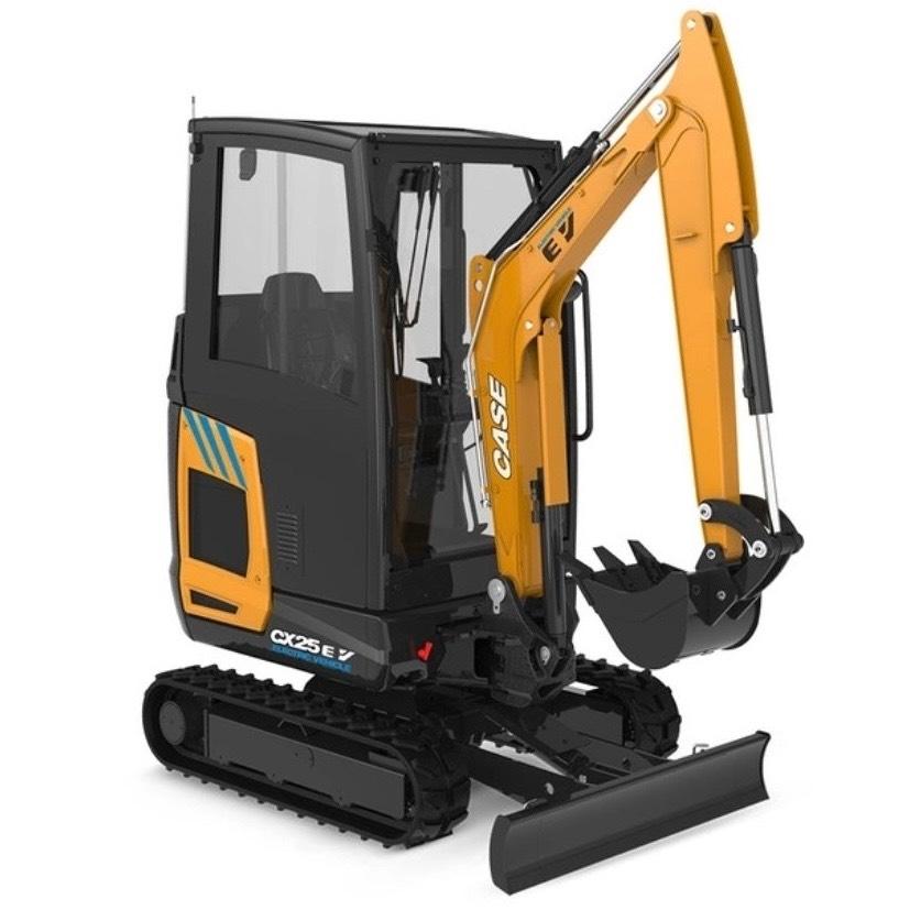 CASE CX 25 EV Miniekskavaatorid < 7 t