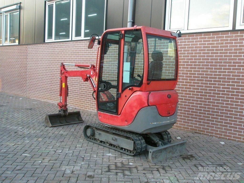 Yanmar SV17 Miniekskavaatorid < 7 t