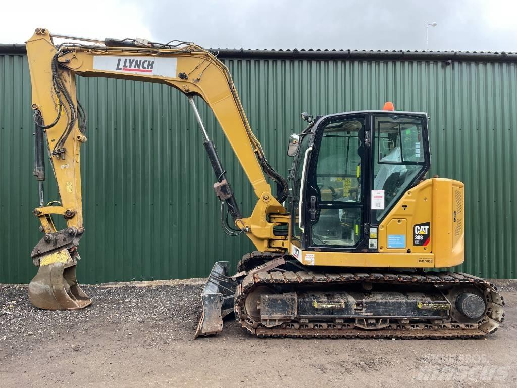 CAT 308 Väikeekskavaatorid 7t-12t