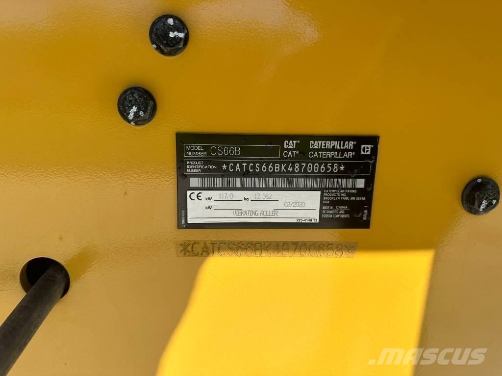 CAT CS 66 B Ühe trumliga rullid