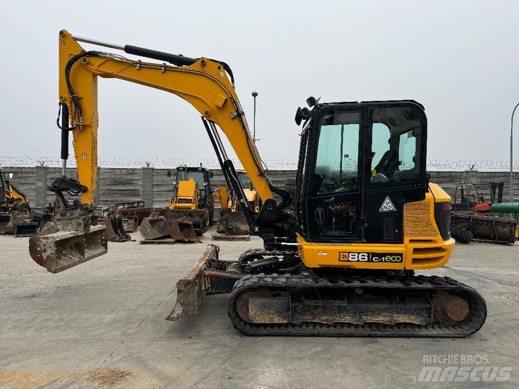 JCB 86 C-1 Väikeekskavaatorid 7t-12t