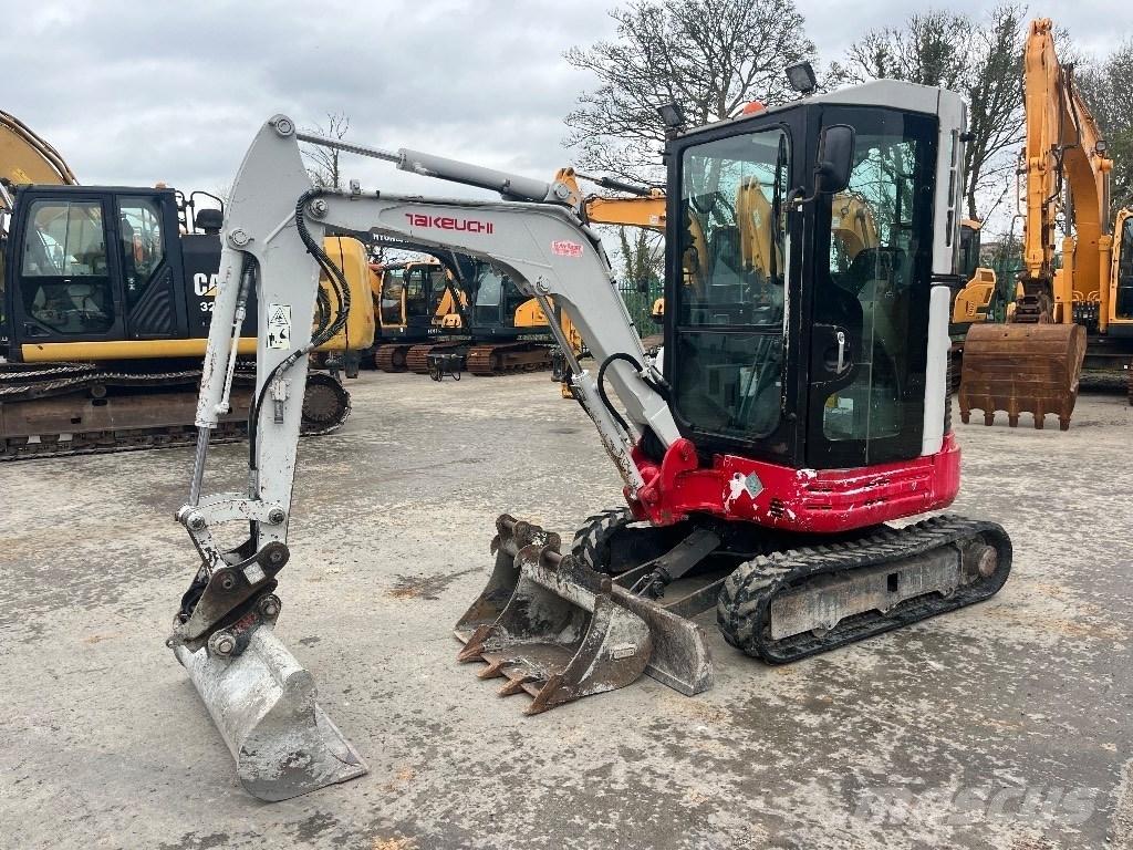 Takeuchi TB 23 R Miniekskavaatorid < 7 t