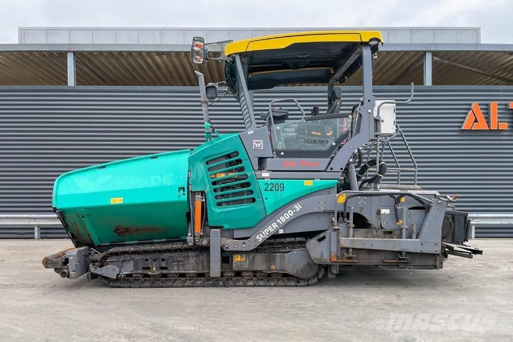 Vögele SUPER 1800-3I Asfaldilaoturid