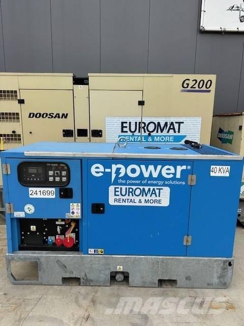 Europower EPSR50TDE Diiselgeneraatorid