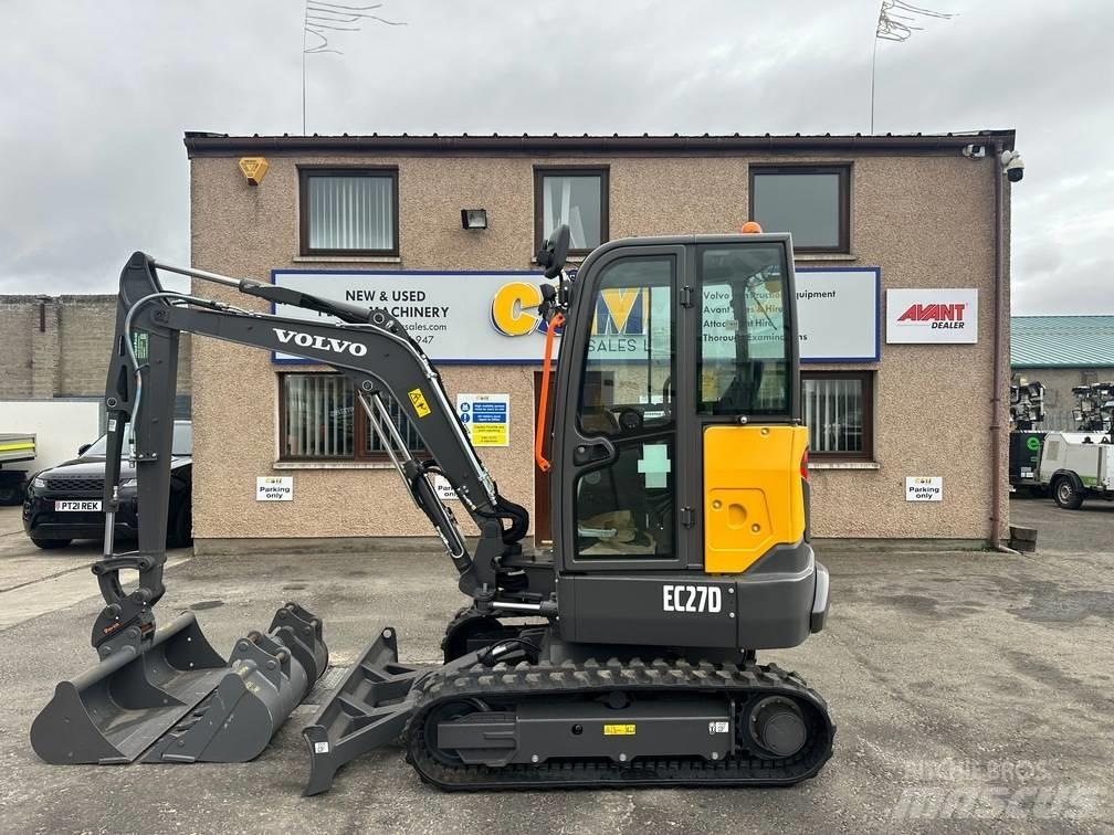 Volvo EC 27 D Miniekskavaatorid < 7 t