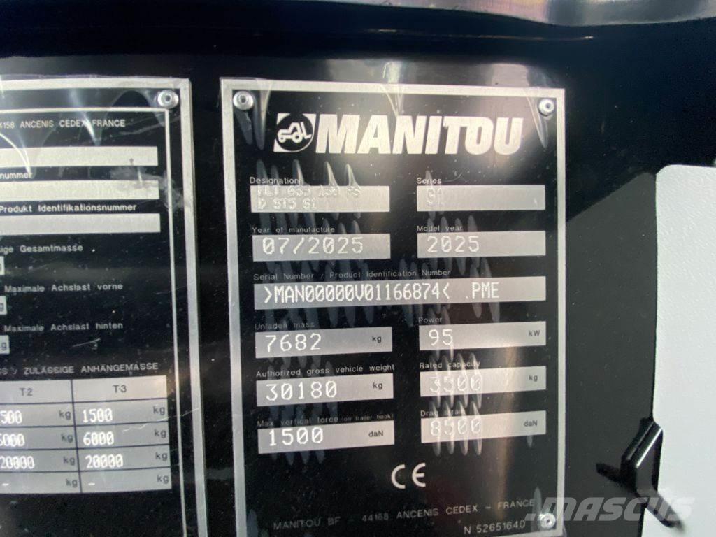 Manitou MLT635 Teleskooplaadurid