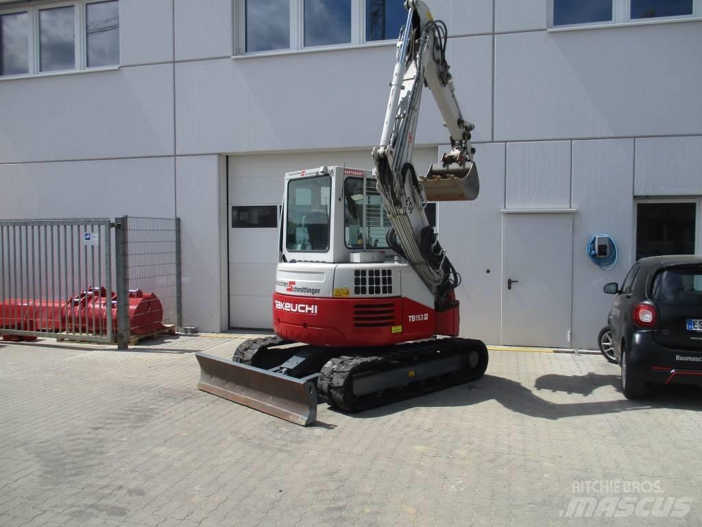 Takeuchi TB 153 FR Miniekskavaatorid < 7 t