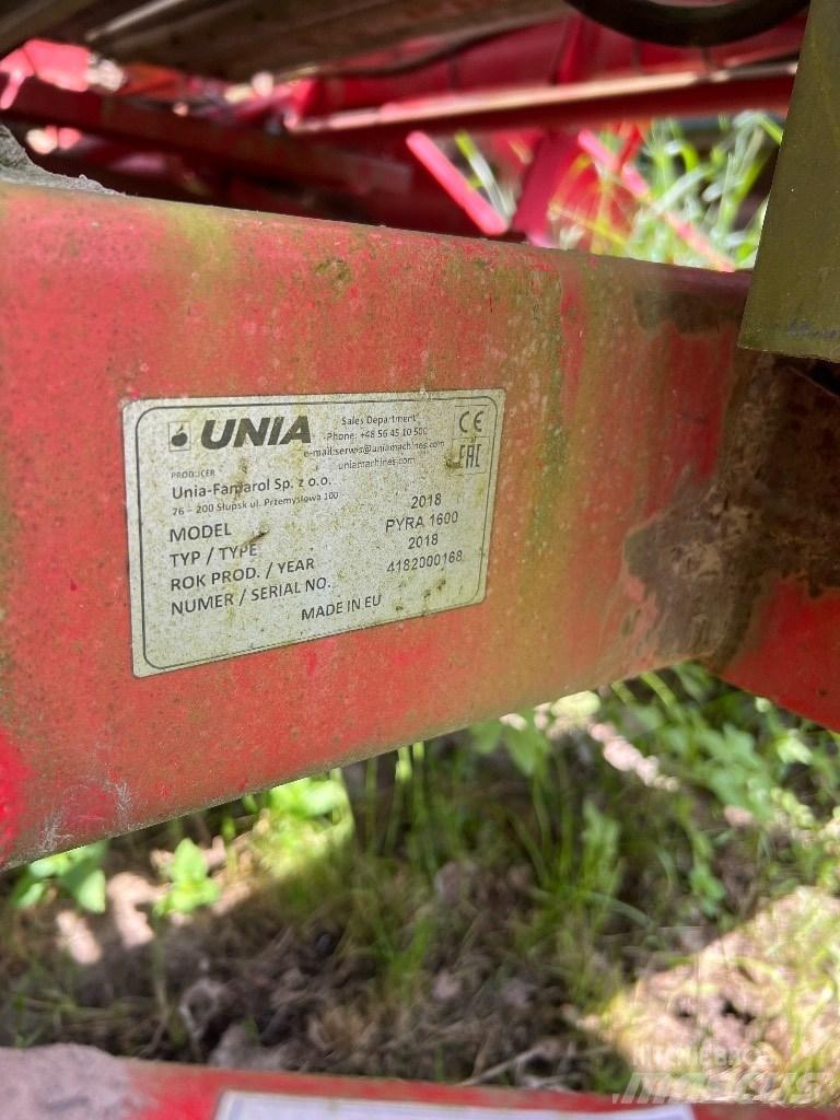 Unia PYRA 1600 Kartulikombainid ja kaevajad