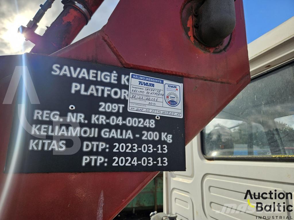 MAN 8.103 Auto korvtõstukid