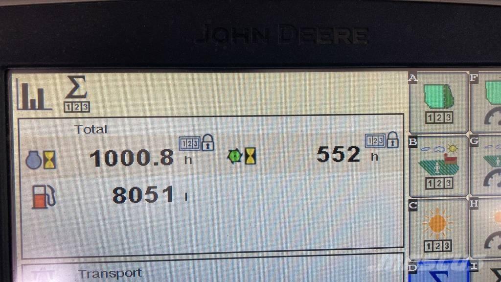John Deere 8600I Silokombainid