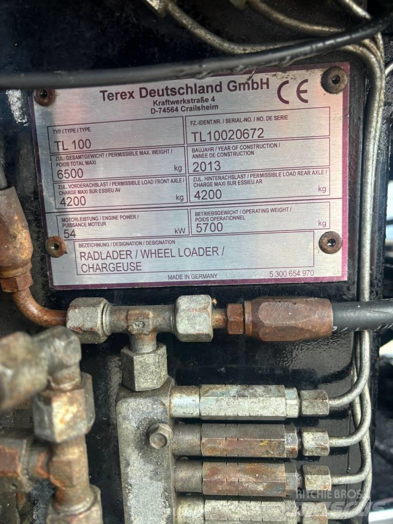 Terex TL 100 Rataslaadurid