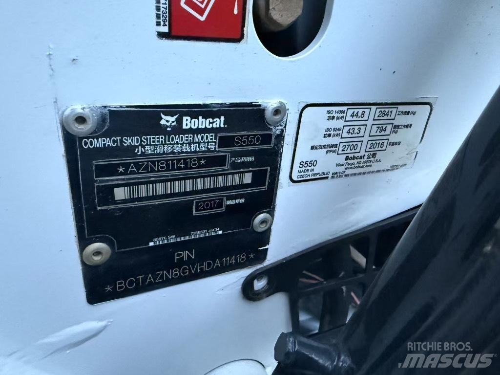 Bobcat S 550 Kompaktlaadurid