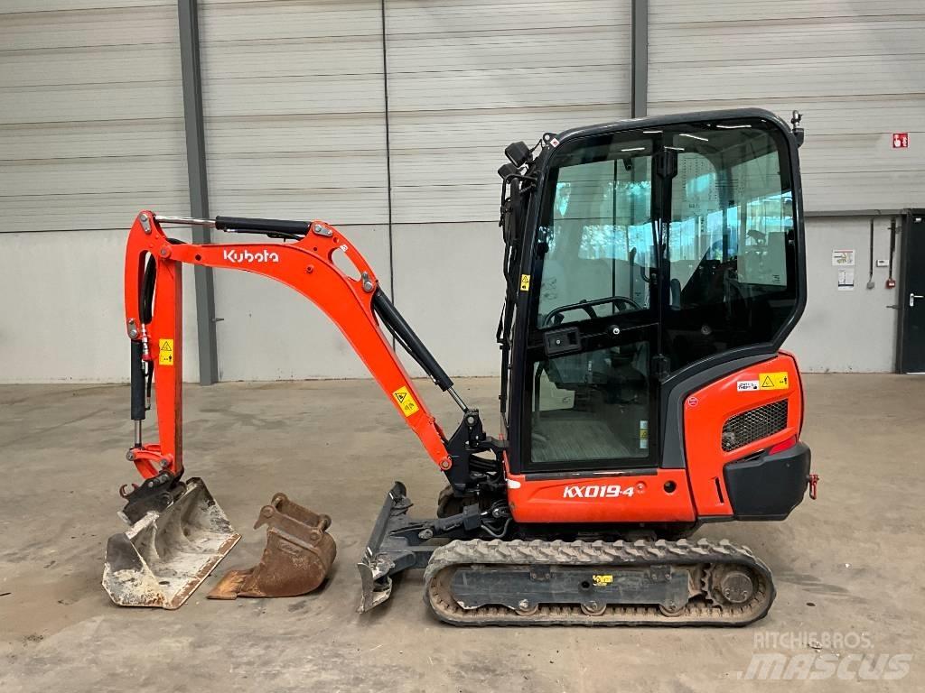 Kubota KX 019-4 Miniekskavaatorid < 7 t
