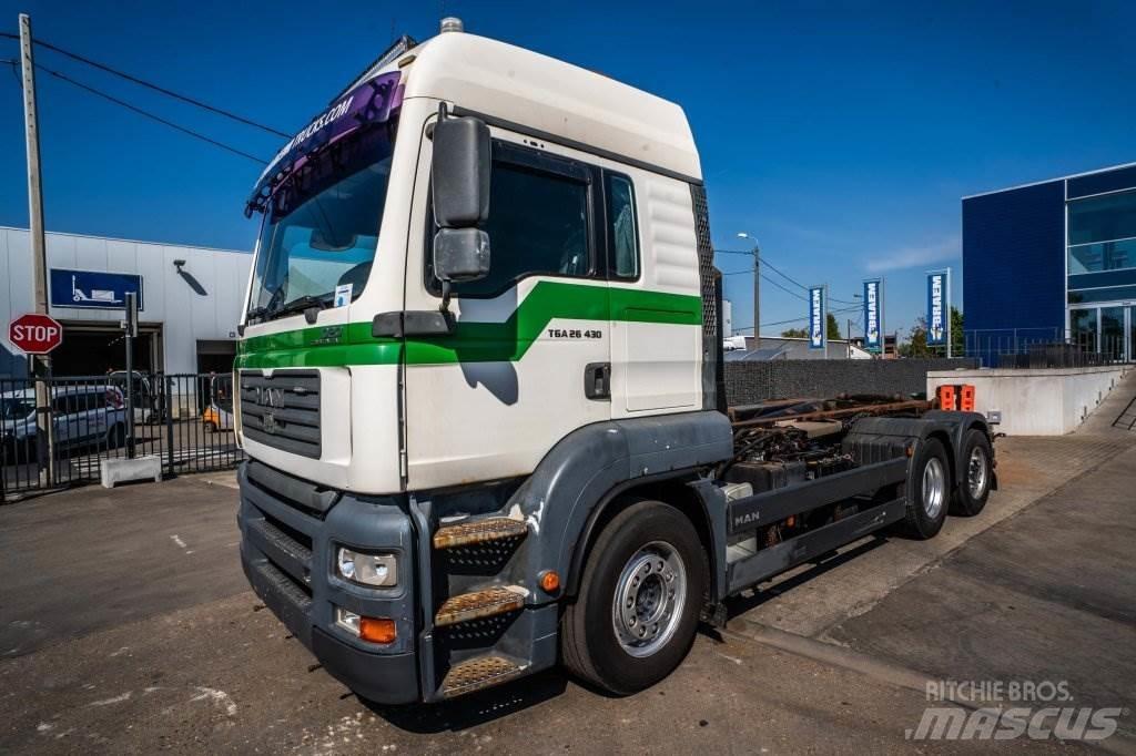 MAN TGA 26.430 LL Konksliftveokid