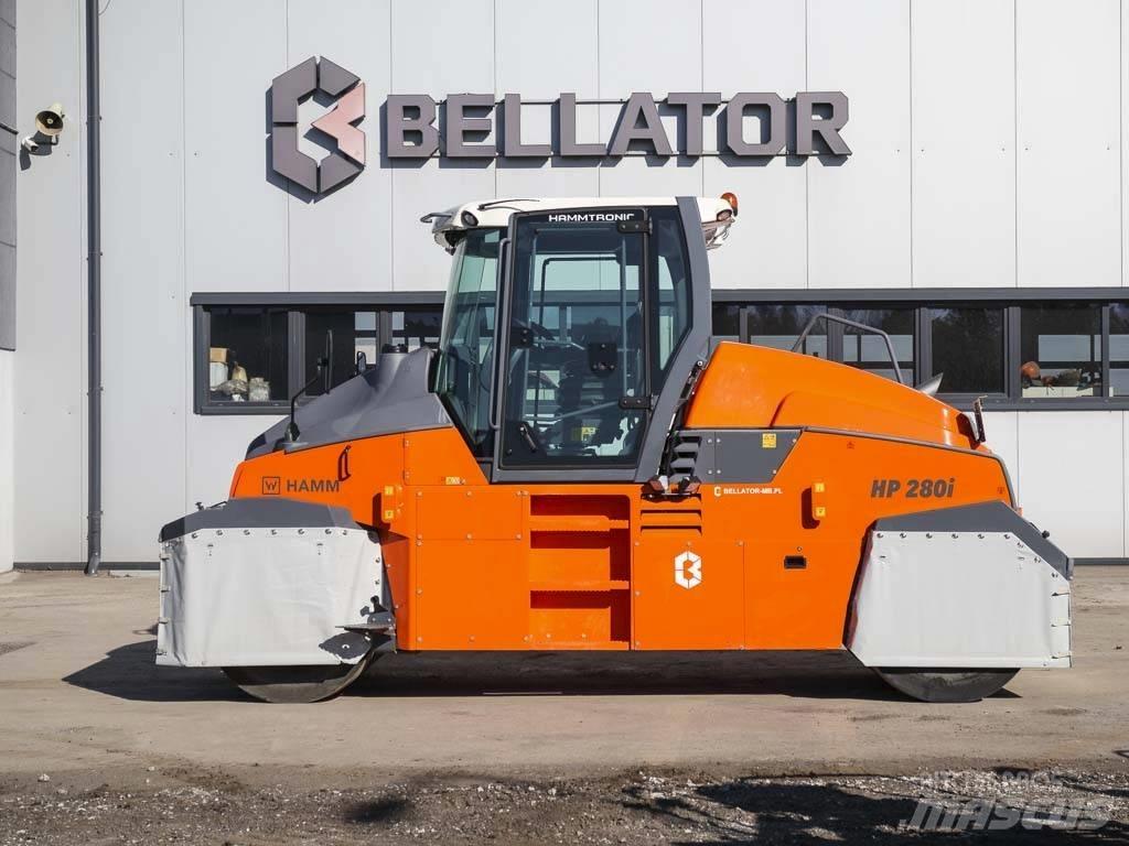 Hamm HP 280 i Pneumorehvidega rullid