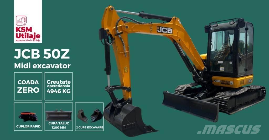 JCB 50 Z-1 Miniekskavaatorid < 7 t