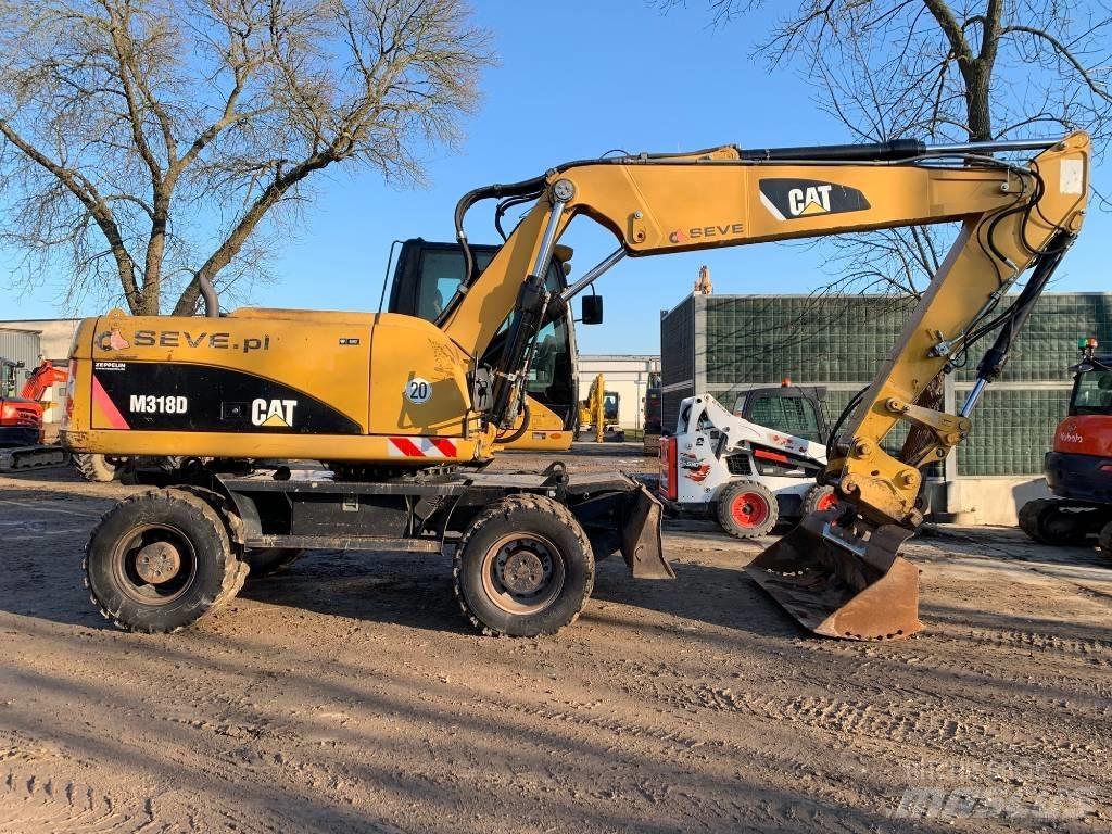 CAT M 318 D Ratasekskavaatorid