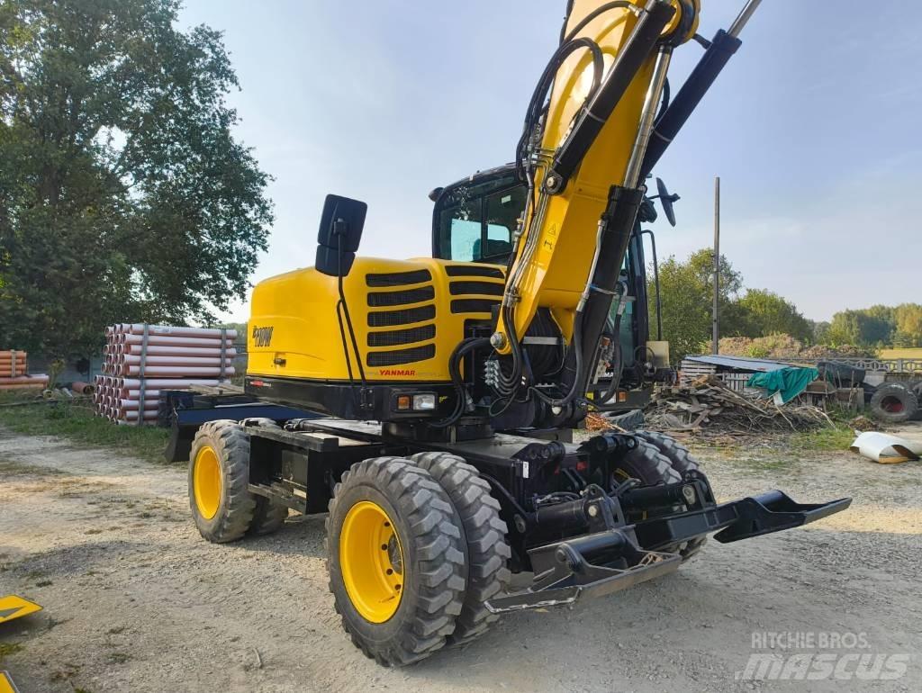 Yanmar B 110 W Ratasekskavaatorid