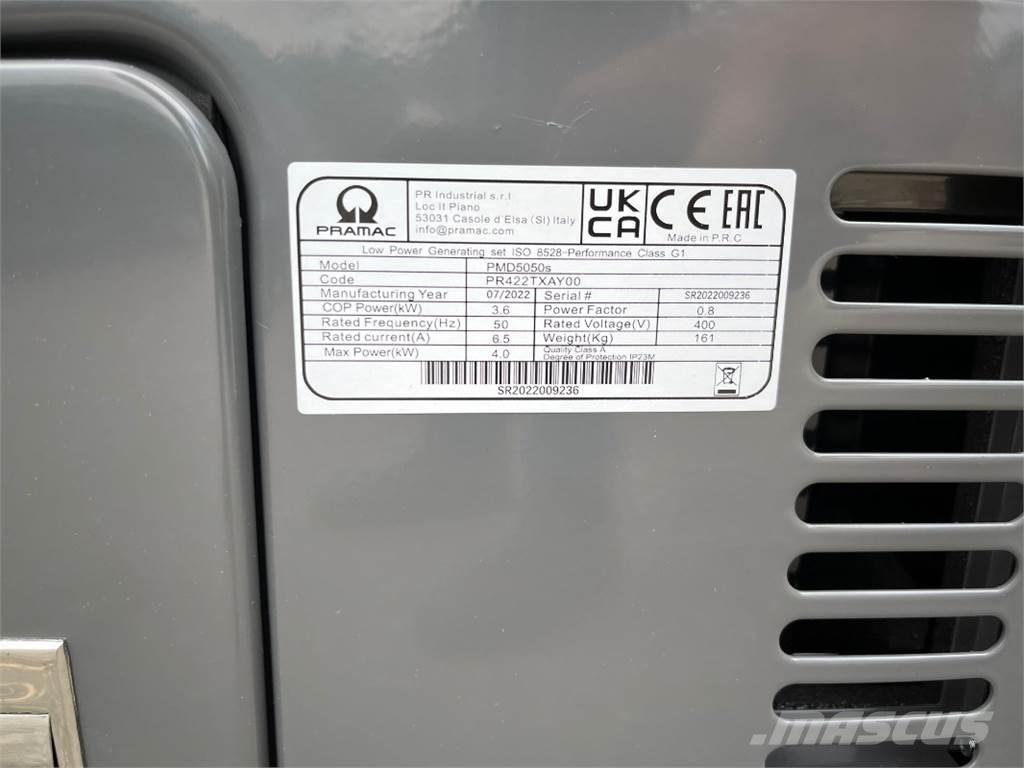 Pramac PMD5050s Muud generaatorid