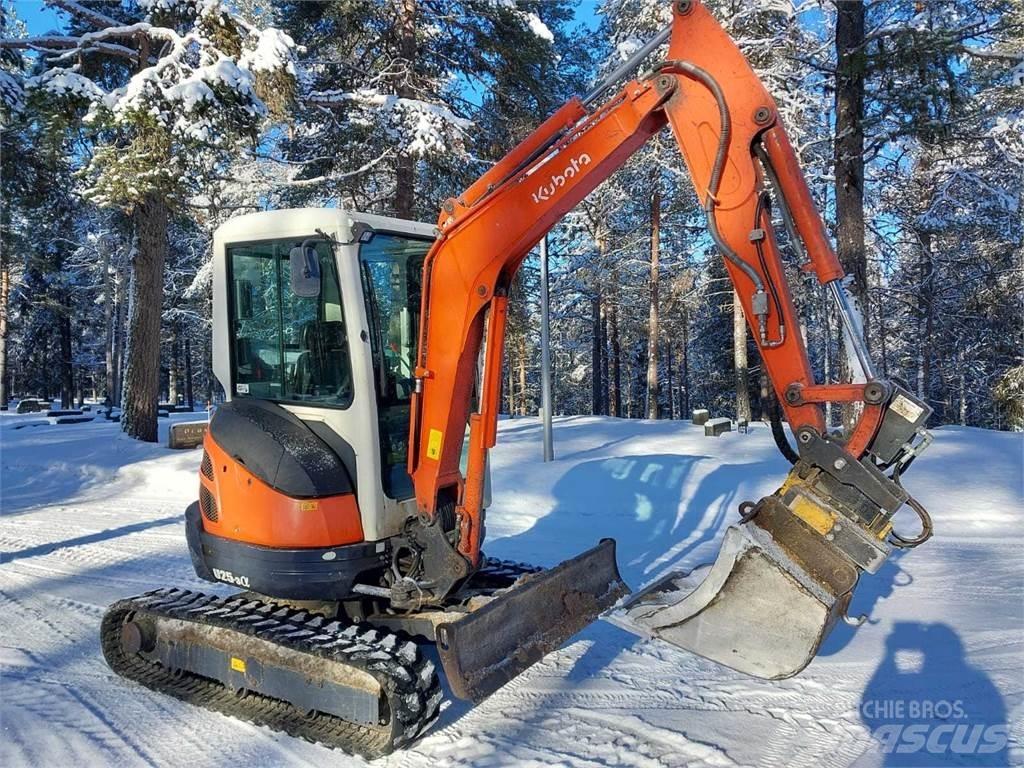 Kubota U25-3 Miniekskavaatorid < 7 t
