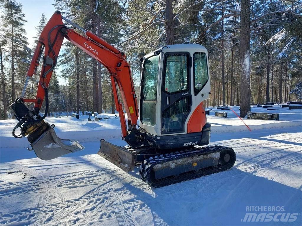 Kubota U25-3 Miniekskavaatorid < 7 t