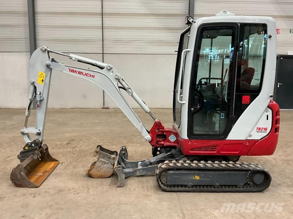 Takeuchi TB 216 Miniekskavaatorid < 7 t