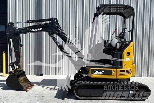 John Deere 26G Miniekskavaatorid < 7 t