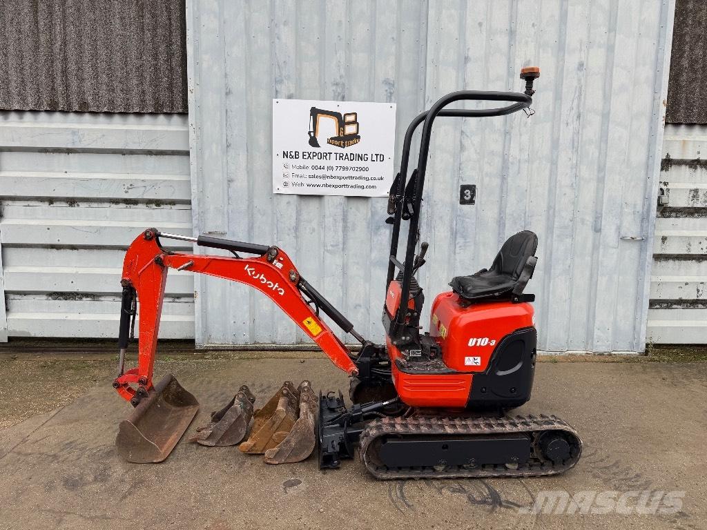 Kubota U 10 Miniekskavaatorid < 7 t