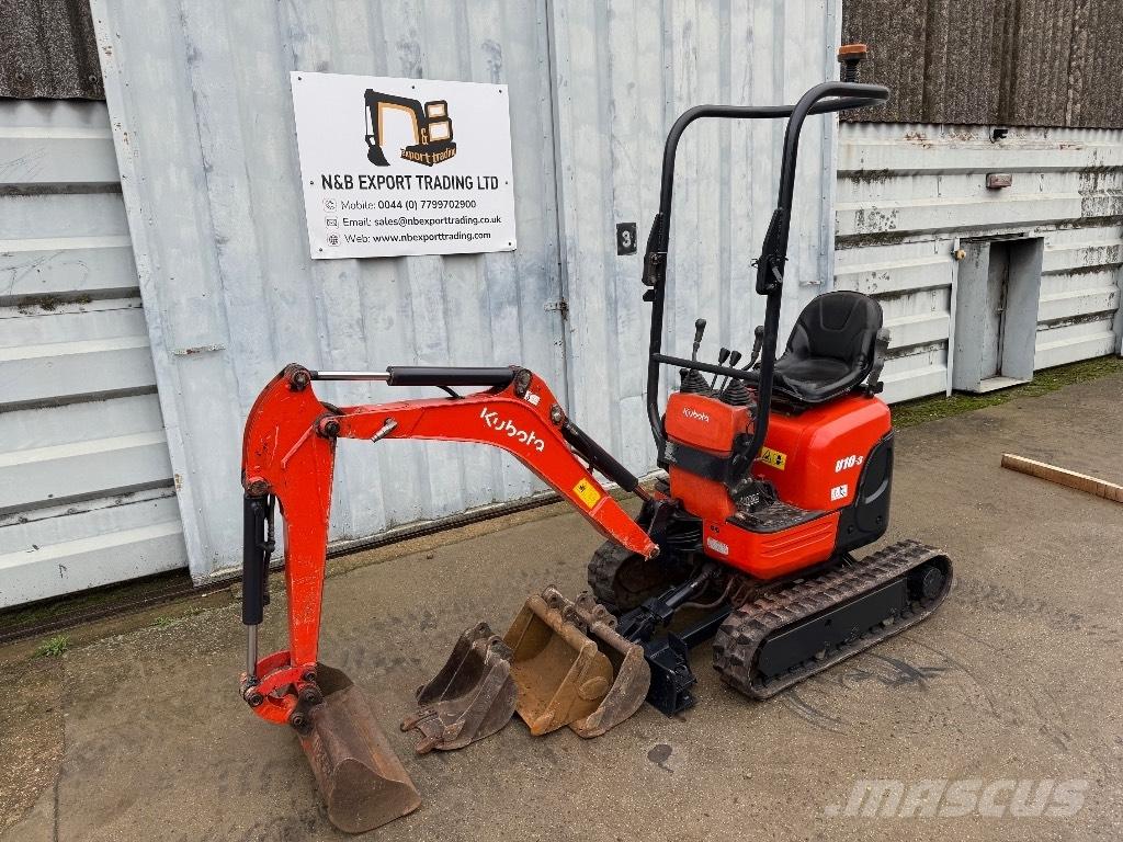 Kubota U 10 Miniekskavaatorid < 7 t