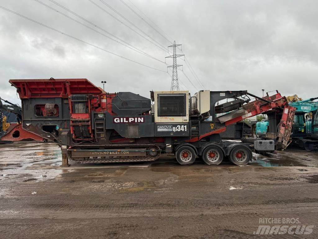 Sandvik QJ 341 Purustid