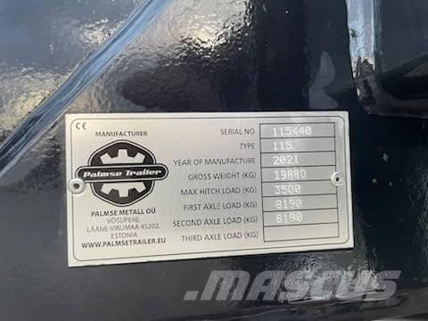 Palmse Trailer 115 Vahetuskere poolhaagised